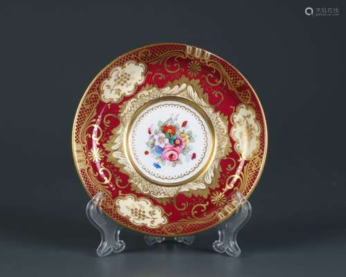 European Porcelain Plate