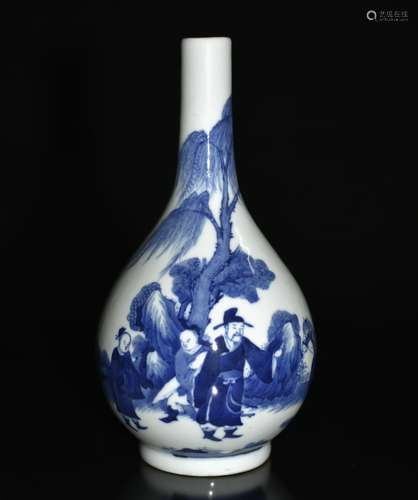 Chinese Blue/White Porcelain Vase