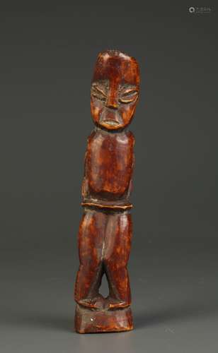 Early African Art Wood Carving Figure