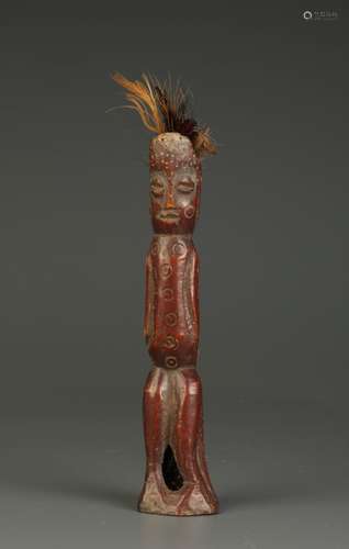 Early African Art Wood Carving Figure