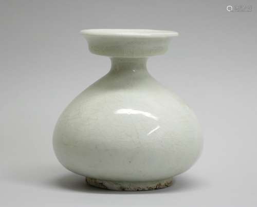 Chinese White Glazed Porcelain Wine Pot