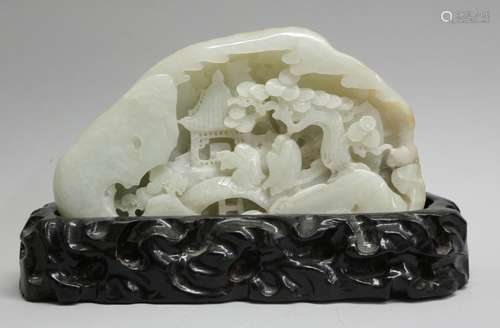 Chinese White Jade Boulder