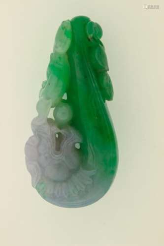 A Nature Chinese Jadeite Pendant