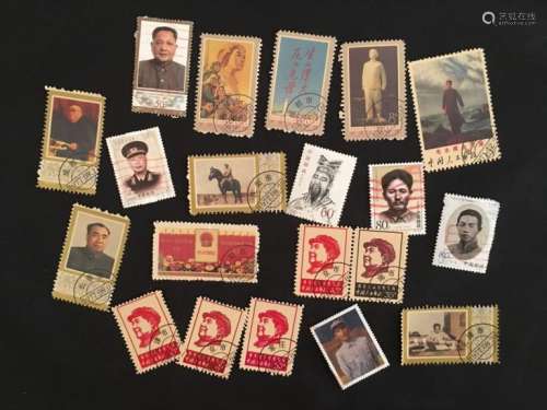 A Group of  Assorted Foreign Stamps,20 pieces