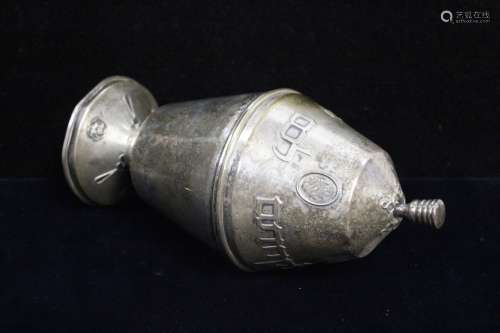 Silver Plated Etrog Container w/ Mark