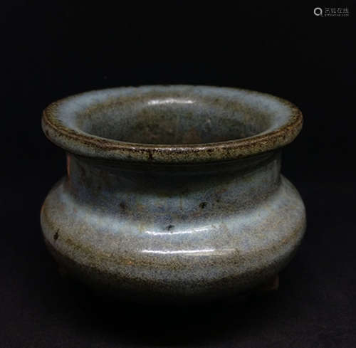 Chinese JunYao Ware Triple Censer