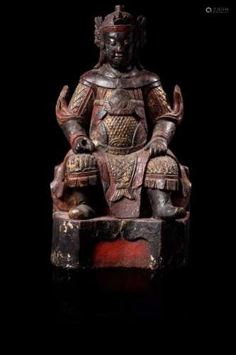 Statuette de gardien Chine - XVIIIe siècle