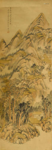 Landscapes After Old Masters, 1864 Qin Bingwen (1803-1873)