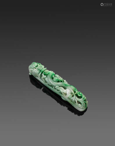 19th century A jadeite belt hook