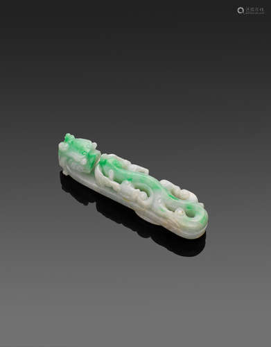 A jadeite belt hook