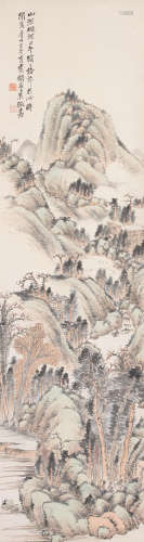 River Landscape, 1917 Wu Zheng (1878-1949)