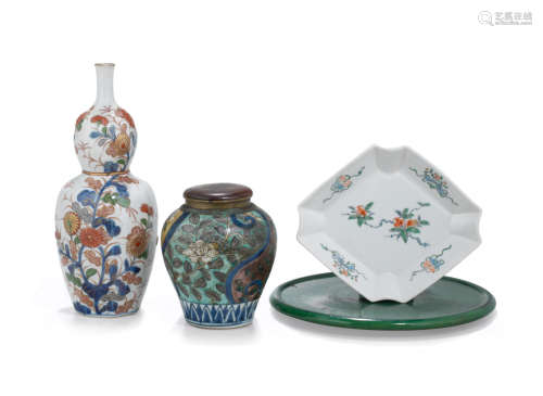 18th century  and later A group of four ceramics
