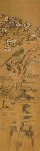 Birds, Flowers and Trees Zhang Baoxi (Qing Dynasty)