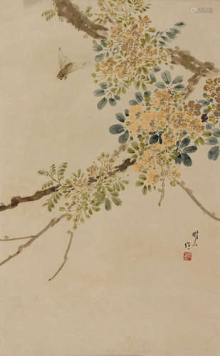 Flowers and Cicada  Chen Shuren (1883-1948)