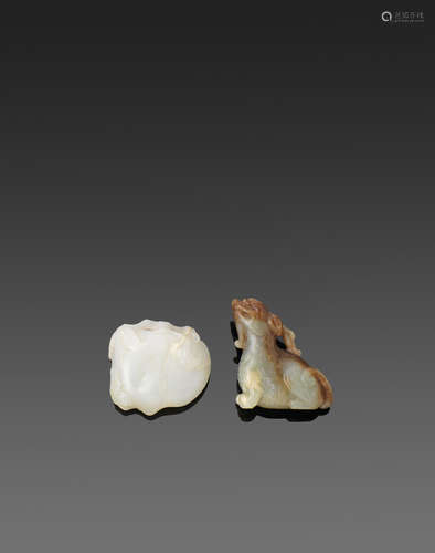 Two nephrite carvings