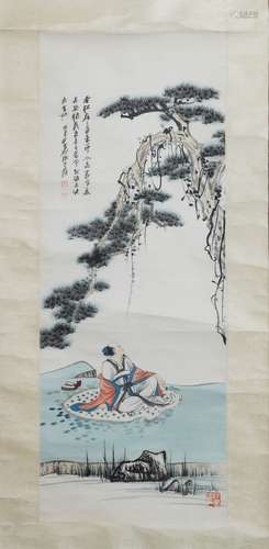 Chinese Ink/Color Scroll Painting