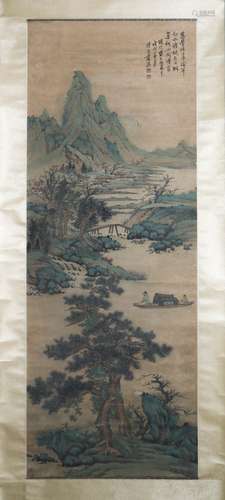 Chinese Ink/Color Scroll Painting