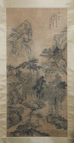 Chinese Ink/Color Scroll Painting