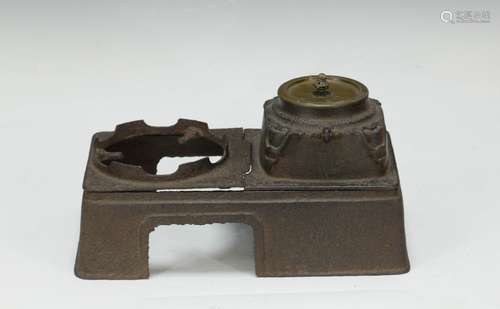 Chinese Iron Tea Burner