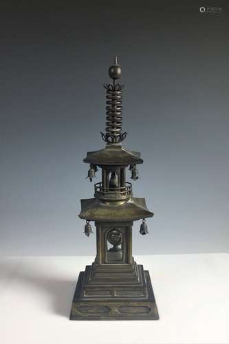 A Bronze Stupa