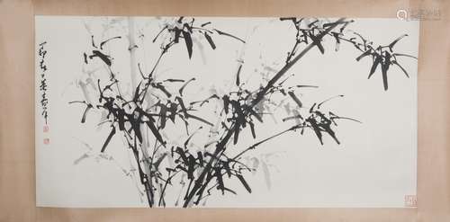 Chinese Painting On Paper Signed By DongShouPing