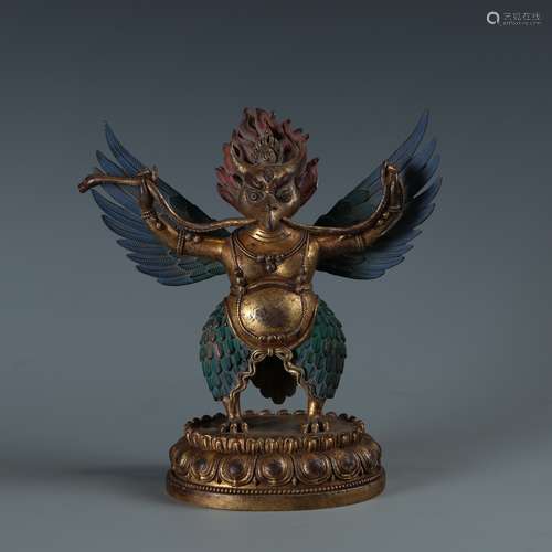 Bronze Figure of Garuda