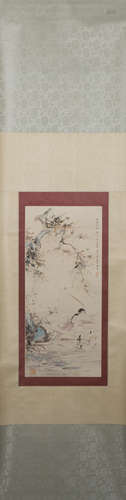 Chinese Painting On Paper Signed By HuYeFo