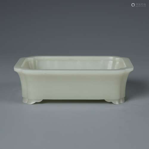 White Jade Brush Washer