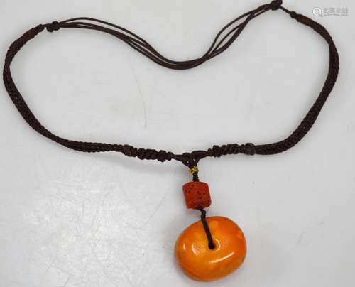 Large Butterscotch Amber Bead weighing 26G