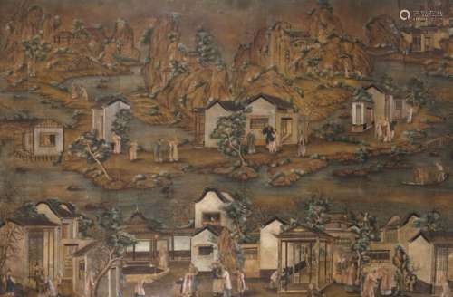 Chine, période Qianlong, XVIIIe siècle