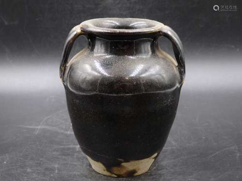 Chinese pottery jar.