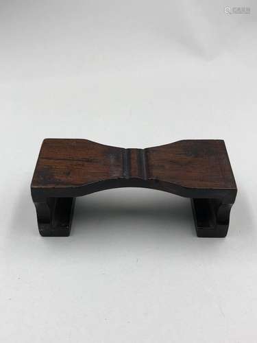 Chinese hardwood ink stand.