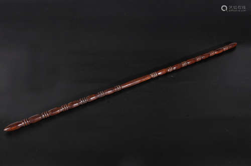 Huanghuali wood stick.