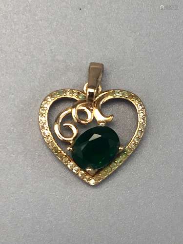 Heart-shaped Pendant.