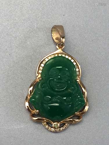 Laughing buddha Pendant.