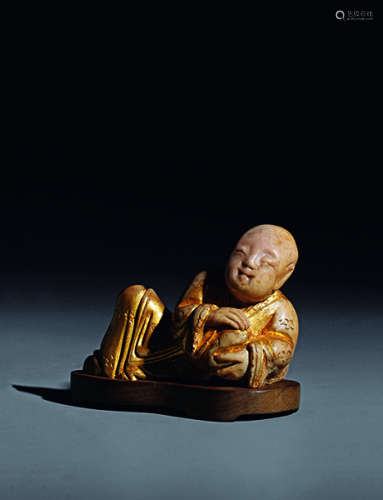 明 寿山石雕人物