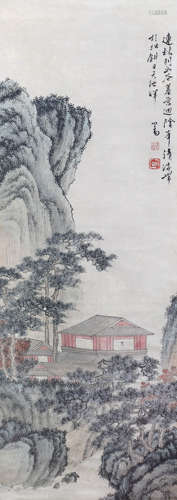 溥心畬 山居圖