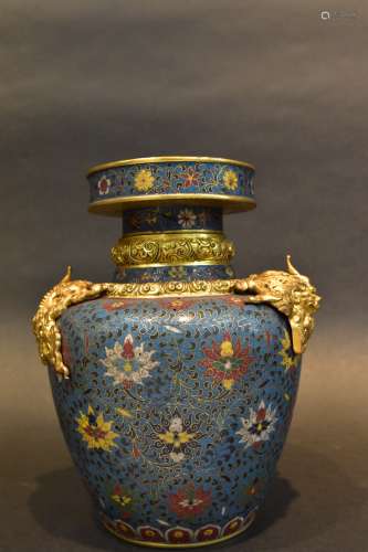 A  Cloisonne Vase