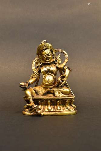 A Gilt Bronze Buddha