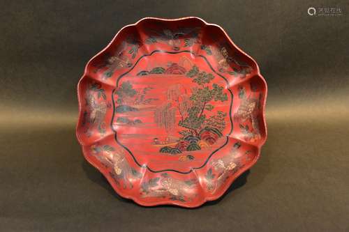 A Lacquer Dish