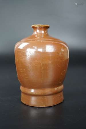 A Brown Glazed Vessel