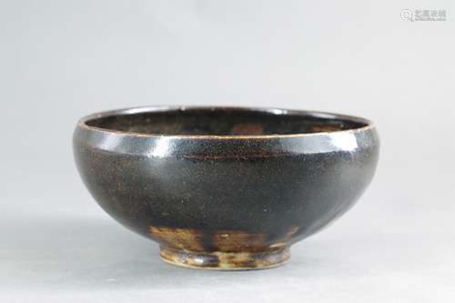 A Ding Ware Black Glazed Bowl