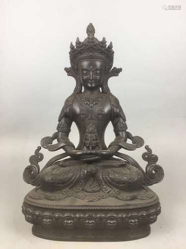 Yongle Mark, A Bronze Buddha