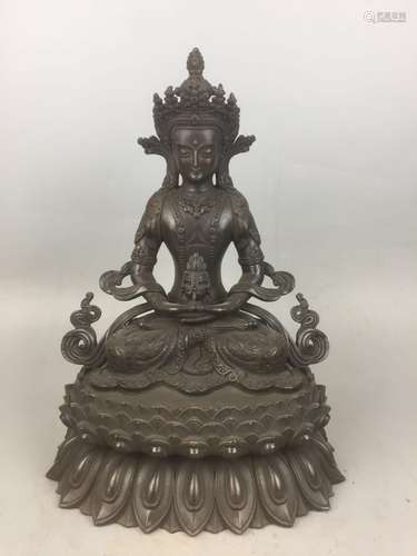 Yongle Mark, A Bronze Buddha