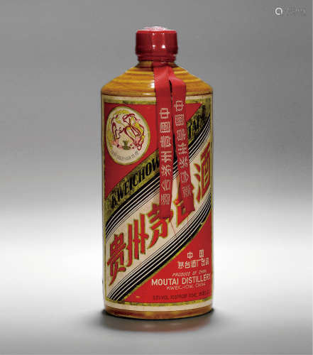 1983年产飞天牌姜黄瓶特质茅台酒