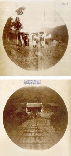 佚名 四川等地法国传教士摄影散页（8张） 1890s 蛋白照片
