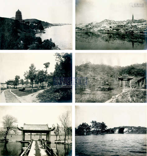 二我轩照相馆 西湖之景（48张） 1910s 银盐纸基