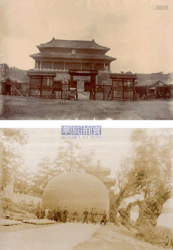 佚名 庚子北京日军活动及民俗照片散页（59张） 1900s 火棉胶相纸印相