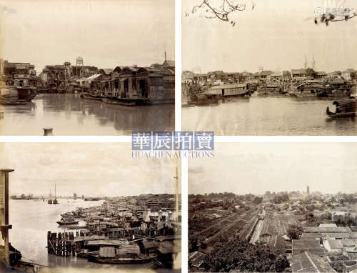 阿芳 广州地区照片散页（7张） 1870s 蛋白照片