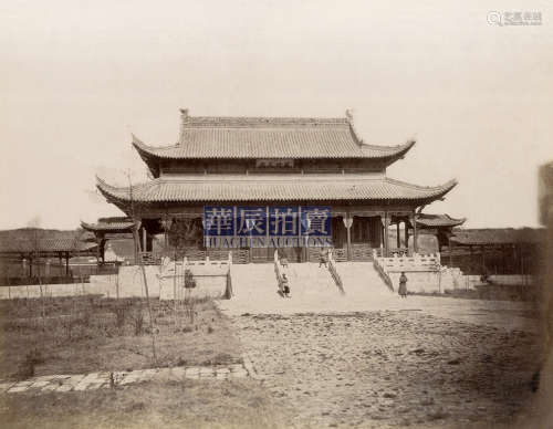 佚名 南京武夫子庙 1880s 蛋白照片
